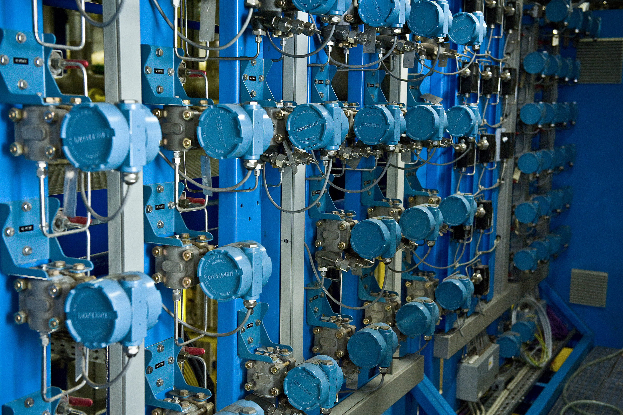 Industriefoto einer Gerätschaft bei DESY in Hamburg